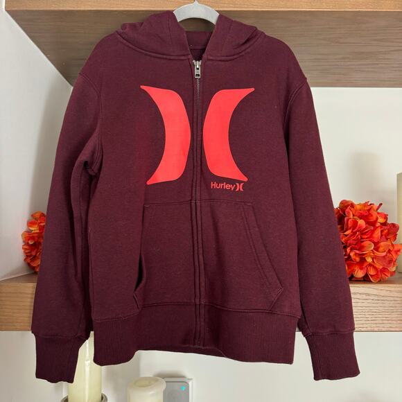 Hurley Zip Down Hoodie - Picture 1 of 5